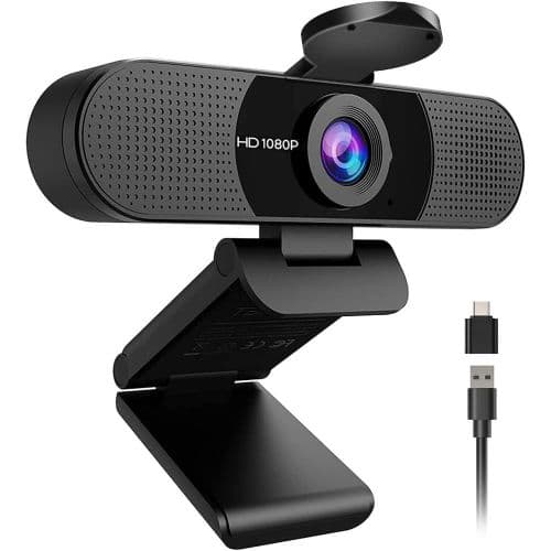 Buy 1080P Webcam with Microphone USB Plug & Play for PC Laptop in Kenya from Neurotech Technologies