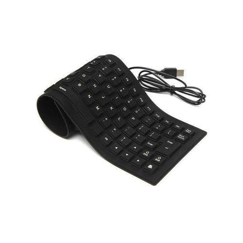 Buy Genuine Flexible USB External Keyboard - Black in Kenya from Neurotech Technologies