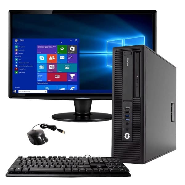 Buy Refurbished  HP Elite  Desk  800 G2 Core i5, 8GB  RAM, 500GB HDD, 18.5" monitor in Kenya from Neurotech Technologies