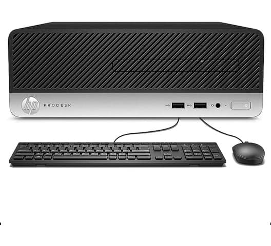 HP ProDesk 400 G5 SFF High Performance Business Desktop Computer, Intel Six Core i7-8500 up to 4.1GHz, 8GB DDR4, 256G SSD, WiFi, BT, 4K Support, DP, VGA, Windows 11